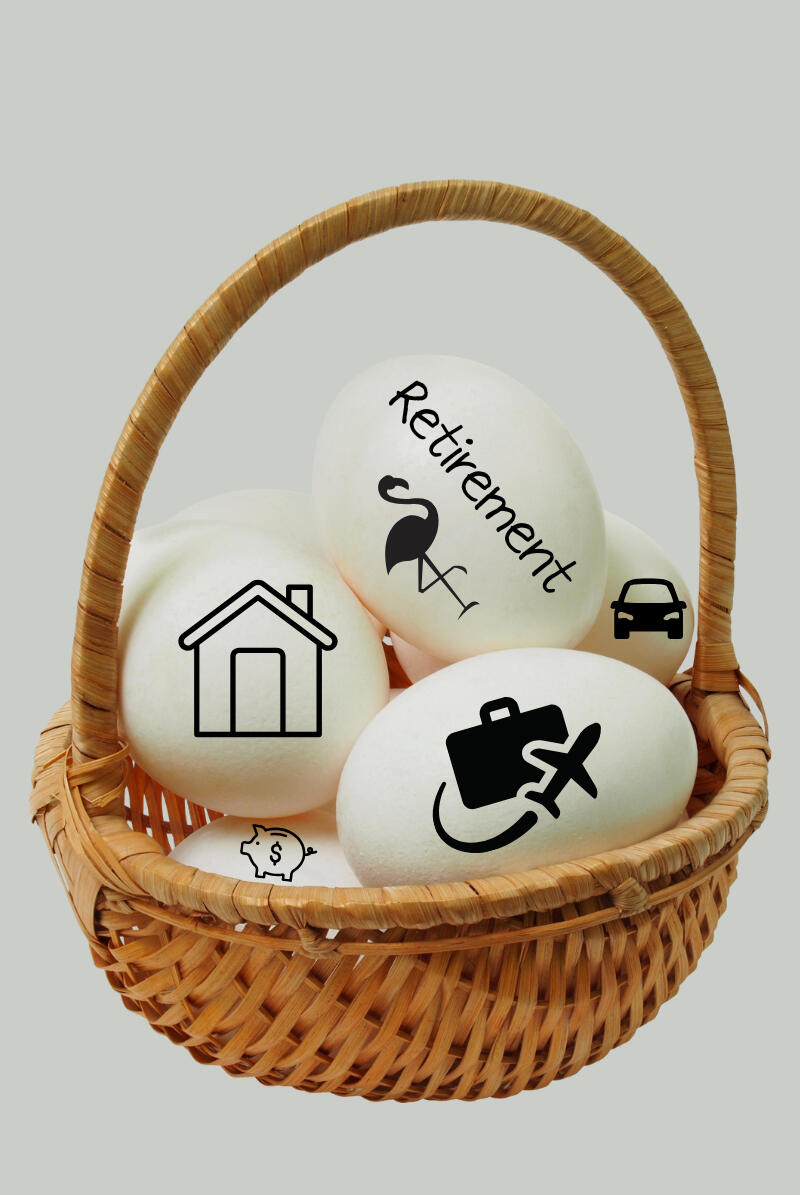 Basket of Nest Eggs